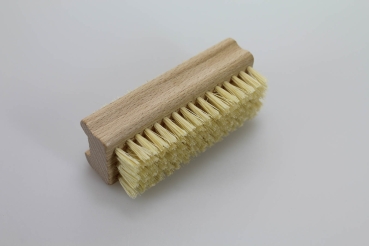 Nagel- und Handwaschbürste / doppelseitig, Holz, Fibre